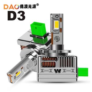 Dao D2 D2S 30000 Lm 6000K 12V 50W <b>LED</b> <b>Headlight</b> Bulb For Car Retrofit Upgrade Universal Fitment - Product Image 2
