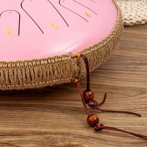 Tambour à langue en acier de haute qualité de 14 pouces, 15 tons, gamme complète, Lotus Drum, instrument de percussion éducatif pour l'éveil musical - Product Image 4