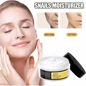 OEM Hydratant Escargot Mucin 92% Réparation Crème Visage Anti-âge Marque Privée Soins de la Peau Escargot Collagène Crème