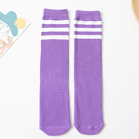 Fabricant de chaussettes pour enfants OEM ODM, logo personnalisé, chaussettes pour enfants en polyester, vente en gros, marque privée