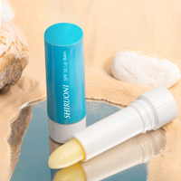 Baume à lèvres minéral SPF 30 à marque privée OEM, hydratant, protection large spectre UVA UVB, soin des lèvres