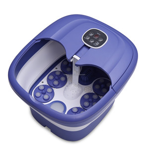 Amazon Trending Producten Inklapbare Elektrische Verwarmde Voet Spa Bad Massager Machine Met Automatische <span class=keywords><strong>Massage</strong></span> Rollers En Bubble - Product Image 3