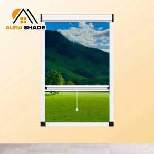 <span class=keywords><strong>Mosquitera</strong></span> Retráctil de Alta Calidad para Ventanas, de Fibra de Vidrio con Marco de Aluminio, <span class=keywords><strong>Enrollable</strong></span> y Personalizable - Product Image 5