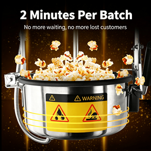 Máquina de <span class=keywords><strong>Palomitas</strong></span> de Maíz Eléctrica Estilo Vintage <span class=keywords><strong>Nostalgia</strong></span> para Decoración de Fiestas de Cine - Product Image 6