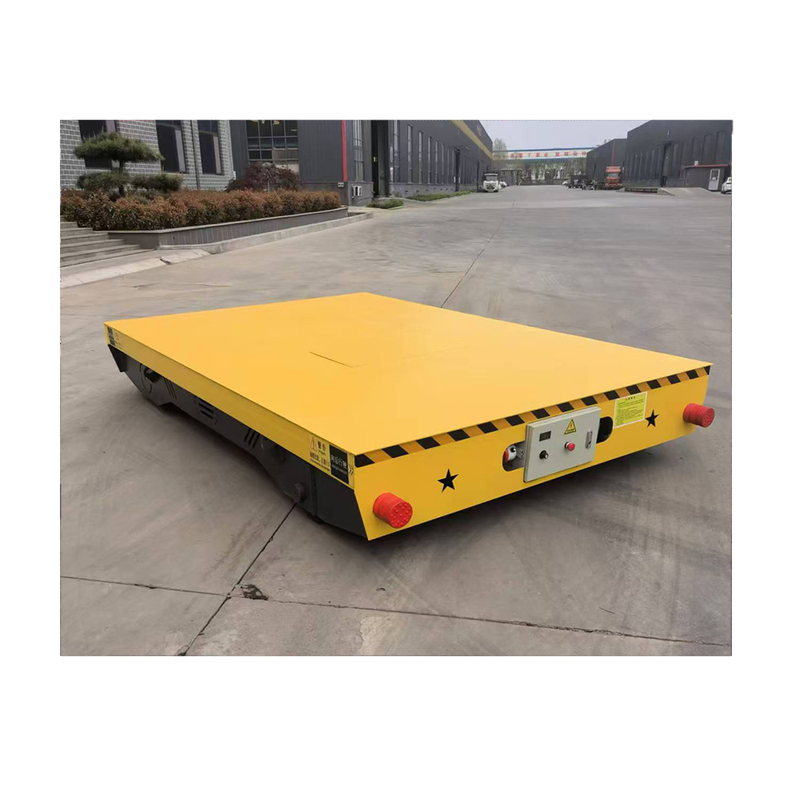 Customizable 50t Trackless Electric Flat Car