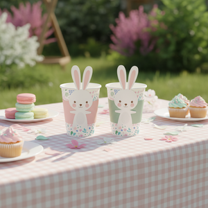 615049 +8 bunny <strong>cup</strong> with wrap 8pcs <strong>Cup</strong> 8pcs <strong>Cup</strong> <strong>Easter</strong> Supplies Wholesale - Product Image 1