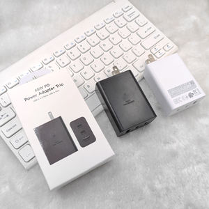 <span class=keywords><strong>Cargador</strong></span> de Pared USB de 3 Puertos con Carga Súper Rápida Tipo-C de <span class=keywords><strong>45W</strong></span> 65W para UE, EE. UU. y Reino Unido, para <span class=keywords><strong>Samsung</strong></span> Galaxy <span class=keywords><strong>S21</strong></span> S22 S24 <span class=keywords><strong>Ultra</strong></span> y Dispositivos <span class=keywords><strong>Samsung</strong></span> - Product Image 6