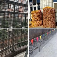 PP 2CM Heavy-Duty Waterdichte Opvouwbare Ecologische Draagbare Zwarte Pluimveenet Hertenbestendige Tuinafscheiding 2mm/3mm Gaten Anti-UV