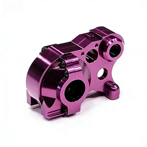 Support de roulement en aluminium usiné CNC OEM pour machines d'automatisation industrielle - Product Image 1