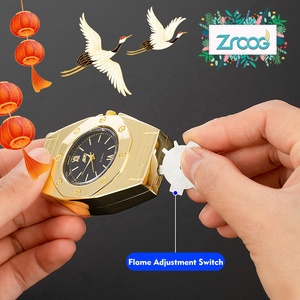 2023 nuevos productos, regalos <span class=keywords><strong>de</strong></span> cumpleaños para hombres, <span class=keywords><strong>reloj</strong></span> <span class=keywords><strong>de</strong></span> inserción, encendedor <span class=keywords><strong>de</strong></span> butano para cigarrillos para obsequios - Product Image 5