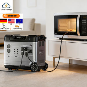 Generatore UPS Personalizzato 5000W/6000W LiFePO4, Stazione di Energia Solare Portatile MPPT 19KWh, Onda Sinusoidale Pura con Presa Accendisigari - Product Image 1