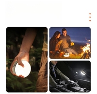 Wason Neuer Bestseller Hersteller Hochwertige Outdoor Solar Camping LED Zeltlampe Wiederaufladbare Solarlaterne mit Taschenlampe
