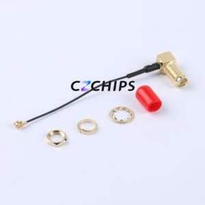 KH-SMAKW-IPEX-RG0.81-B70 RF Cable RF ( Input End Output End: SMA to IPEX )( Cable Length: 7cm )( IPEX Generation: 1 gen ) - Product Image 1