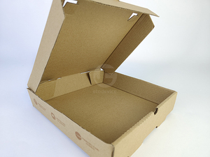 Caja de Pizza Corrugada Personalizada al por Mayor, de Alta Calidad y Bajo Precio, con Logotipo Personalizado - Product Image 3