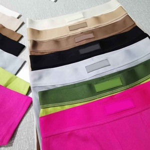<span class=keywords><strong>Ensemble</strong></span> Sport Décontracté 2 Pièces Personnalisable Femme : Robe sans Manches Effet Côtelé, Body Débardeur et Legging en Coton, Style Basique - Product Image 3