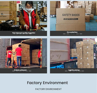 Chaussures de sécurité antistatiques personnalisées pour hommes, légères, avec embout en acier, anti-perforation, baskets de travail, OEM ODM, directement de l'usine