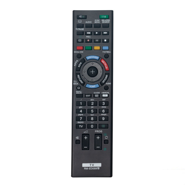 New RM-ED059 Remote Control Replacement for Sony Bravia TV KDL-50W828B KDL-32W706B KDL-50W829B KDL-42W706B KDL-42W828B