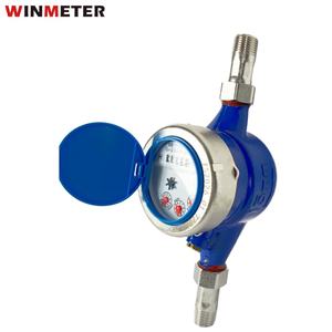 Medidor de Flujo de Agua DN15 Multi-Jet Dry Dial R100 de Hierro Fundido IP68 con Ajuste Externo para Instalación Doméstica, Certificado CE Clase C, para el Sudeste Asiático - Product Image 1