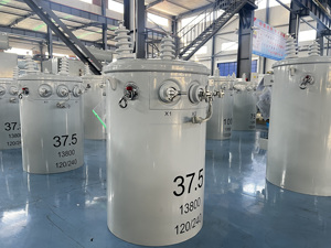 Yawei 50kva cực gắn biến áp 7200V 240/120V 60Hz DOE hiệu quả 99.11% điện áp thấp phân phối biến áp - Product Image 6