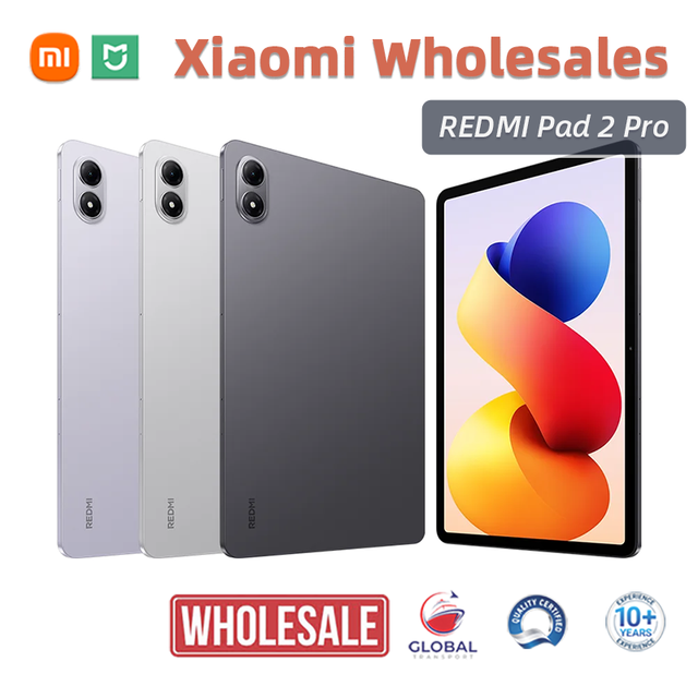 20PCS MOQ, EXW HONG KONG, 100% ORIGINAL GENUINE REDMI PAD 2 PRO GLOBAL || MOBILE PHONE SUPPLIER