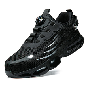 Botas Industriales Transpirables con Puntera de Acero Anti-Impactos para Hombre, <span class=keywords><strong>Calzado</strong></span> de Seguridad para Trabajo de Construcción, Trabajo de Verano, Zapatos de Seguridad - Product Image 2