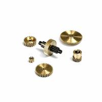 Engrenage droit en laiton H62 usiné sur mesure par CNC, module 0.3-2.0, engrenage OEM non standard pour bras robotique, AGV, moteur de réduction CC, automatisation