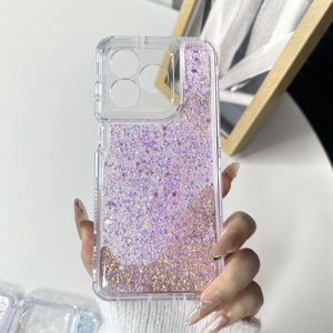 เคสโทรศัพท์3ชั้นแวววาวอีพ็อกซี่สำหรับ Honor X9D 5G X8D X5C 600 Lite 400 <span class=keywords><strong>Pro</strong></span> 5G Play <span class=keywords><strong>10</strong></span> 4G X7D 4G - Product Image 4