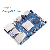 Carte de développement Orange Pi 5 Ultra, processeur Rockchip RK3588 à huit cœurs, mémoire LPDDR5, prise en charge d'Android, réseau 2.5G, carte open source
