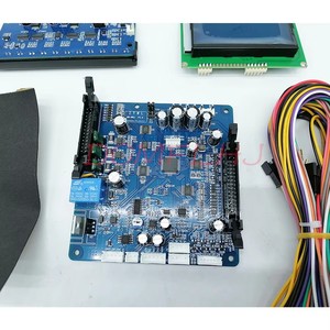 Kit DIY de mini machine à griffes avec <span class=keywords><strong>portique</strong></span> de 25,7 cm <span class=keywords><strong>pour</strong></span> jeu de grue d'arcade, carte de jeu PCB, accepteur de pièces, boutons et faisceau de câblage - Product Image 4