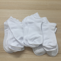 Chaussettes de cyclisme aérodynamiques sur mesure, coupe basse, partie inférieure semi-finie non finie