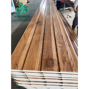 Panneau isolant en polyuréthane sandwich en métal sculpté AISEN DECOR pour la rénovation des murs extérieurs des vieilles maisons - Product Image 1