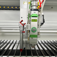 Machine de découpe laser CO2 à fibres mixtes LM-1390FC à double têtes laser pour le traitement du métal, des matériaux non métalliques, du bois et du caoutchouc, compatible AI/PLT, refroidie par eau