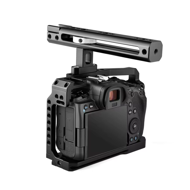 TL MEDIA CC022H Black Portable Camera Cage with Top Handle for E-OS R5 R6