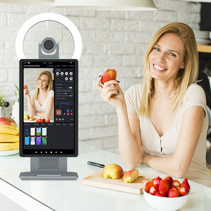 ODM 15,6 pulgadas Youtube <span class=keywords><strong>Facebook</strong></span> Live Streaming Equipment Broadcasting Shopping Livestream Pantalla con cámara 50mp HD - Product Image 4