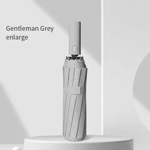 Paraguas Plegable Automático Resistente al Viento, con Revestimiento Negro, 12 Varillas, de Lujo, a Prueba de Viento, Venta al Por Mayor, 1 Pieza - Product Image 6