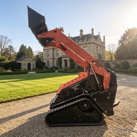 Livraison Gratuite - Chargeuse Compacte V1000 à Usage Industriel et de Construction, Certifiée CE, Haute Capacité de Charge, Idéale pour la Location