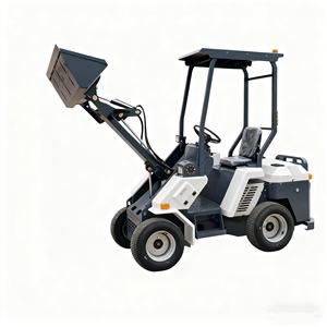 Hochwertiger Elektrischer Kleiner Baggerlader Obstgarten-Frontlader Teleskop-Radlader Kleiner Landwirtschafts-Motorlader mit Schaufel - Product Image 4