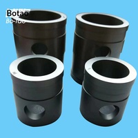 Composants structurels en carbure de silicium (SiC) sinterisé sans pression : Anneaux d'étanchéité cylindriques en céramique, manchons d'arbre, cuves de broyage