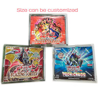 Boîte de rangement magnétique murale en acrylique transparent rigide épais sur mesure de 3 mm pour boosters Yu-Gi-Oh! – Luxe, écologique et moderne