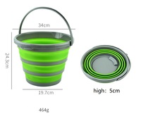 Panier de rangement pliable pour camping, extérieur, jardin, outils de nettoyage, lavage, pêche