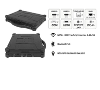 Nouvel ordinateur portable robuste anti-reflet 15,6 pouces, résistant aux chocs, Intel Core I7/I9, GPU dédié, stockage SSD anglais, ordinateur portable de terrain DDR4/DDR5