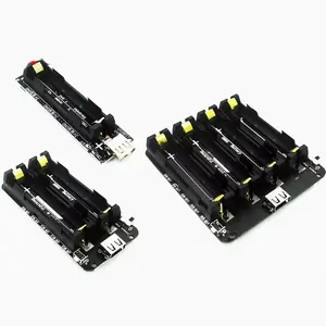 Esp32 1 2 4 Weg 18650 Lithium Batterij Uitbreidingskaart V8 Mobiele Vermogensuitbreidingskaart Smd Batterijhouder