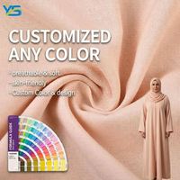 Tissu en rayonne viscose respirant de couleur unie de haute qualité, tissu en rayonne à motifs floraux pour vêtements, fourni directement par l'usine