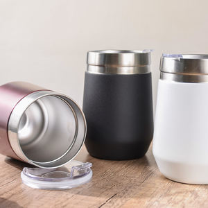 Tazza da vino <span class=keywords><strong>in</strong></span> acciaio inossidabile da 10 once con isolamento sottovuoto a doppia parete da 10 once senza BPA - Product Image 2