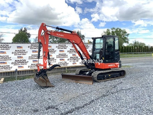 5.5 Ton Used Japanese Kubota KX057-5 <b>Mini</b> Crawler Second <b>Hand</b> Excavator Low Price for Sale - Product Image 4