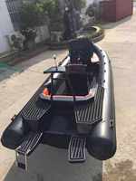Hedia nouveautés Sport 650 bateau ponton gonflable à fond en aluminium épaissi 6.5m artisanat de jeu d'eau bateau gonflable