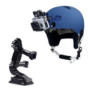 Compatible con <span class=keywords><strong>GoPro10</strong></span>, kit de accesorios de 7 piezas para montaje en casco, soporte fijo universal para cámara de acción DJI - Product Image 2