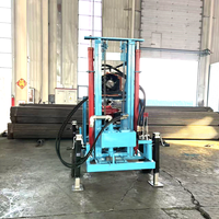 Foreuse hydraulique portative Jutop à moteur diesel 35 CV, profondeur 200 m, sur chenilles, pour forage de puits, moteur 520 mm