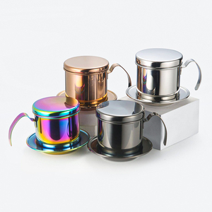 Cafetera Vietnamita de Acero Inoxidable, Filtro Phin de 8 oz, Prensa Francesa Pequeña, Taza Portátil, Herramientas para Preparar Café Vietnamita - Product Image 6