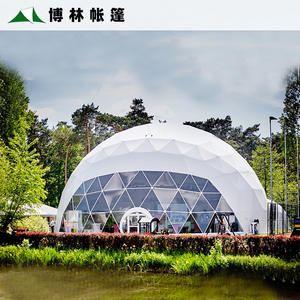 Carpa Esférica Grande para Exteriores Bolin con Dos Habitaciones y Proyección de Pelotas - Product Image 3